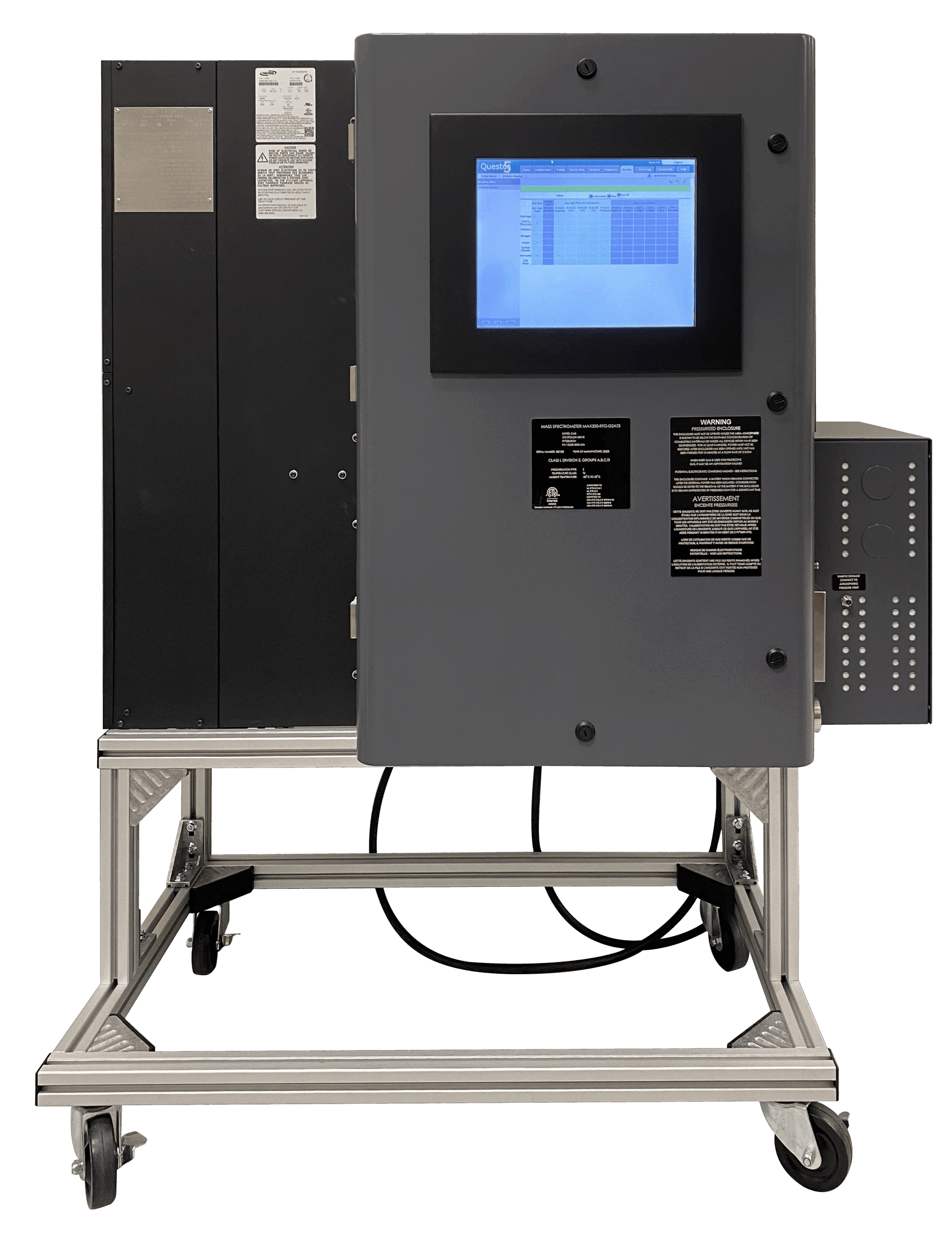 extrel max300-rtg 2.0 quadrupole mass spectrometer